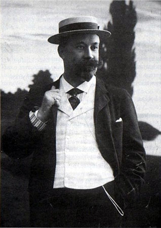 b&w photograph of Abraham_Ojanperä, circa 1905
